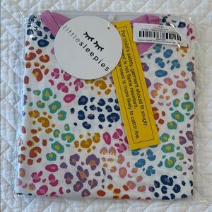 Little Sleepies Colorful Leopard Print Pajama Set - NWT - long sleeves